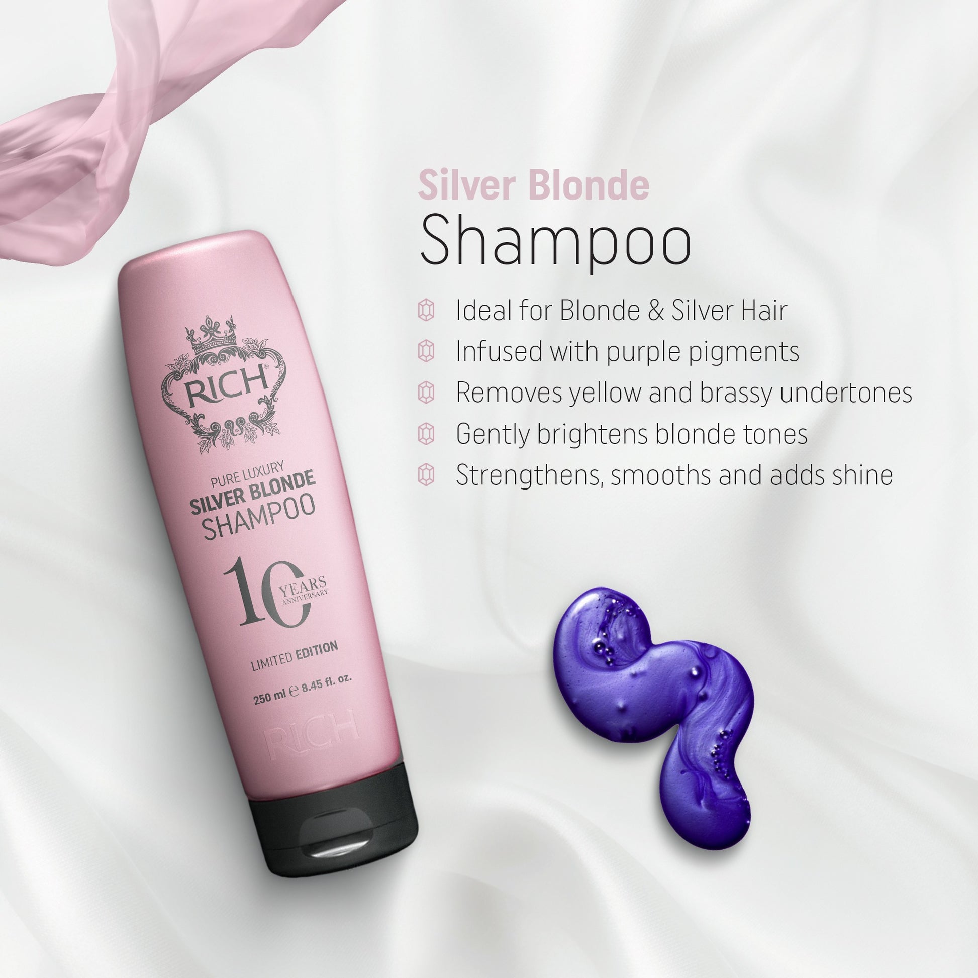 RICH Silver Blonde Shampoo