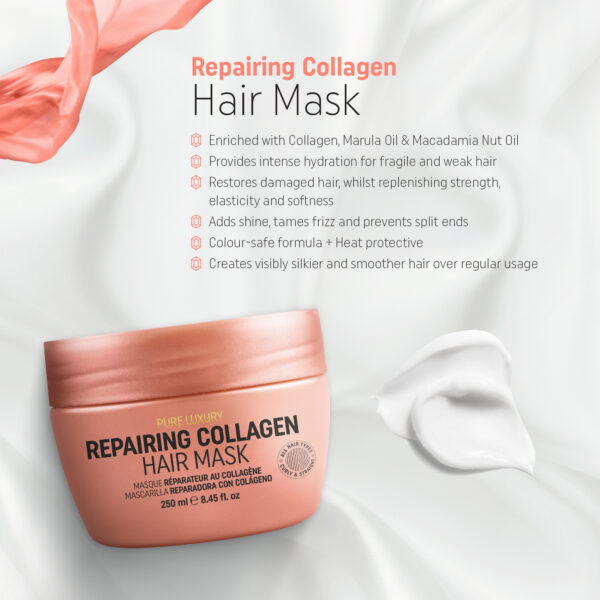 RICH Repairing Collagen Hair Mask 8.45 fl.oz. - Image 2