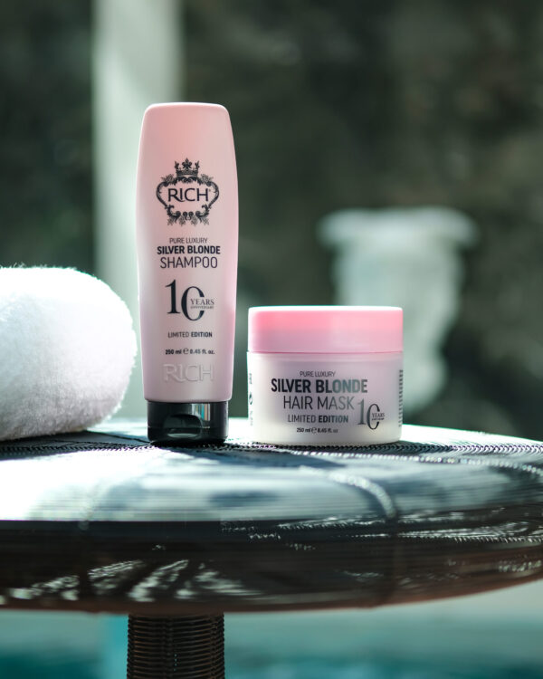 RICH Silver Blonde Shampoo 8.45 fl.oz. - Image 3