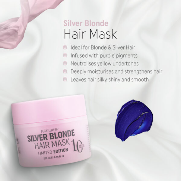 RICH Silver Blonde Hair Mask 8.45 fl.oz. - Image 2