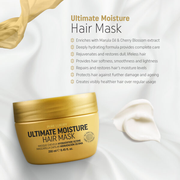 RICH Ultimate Moisture Hair Mask 8.45 fl.oz. - Image 2